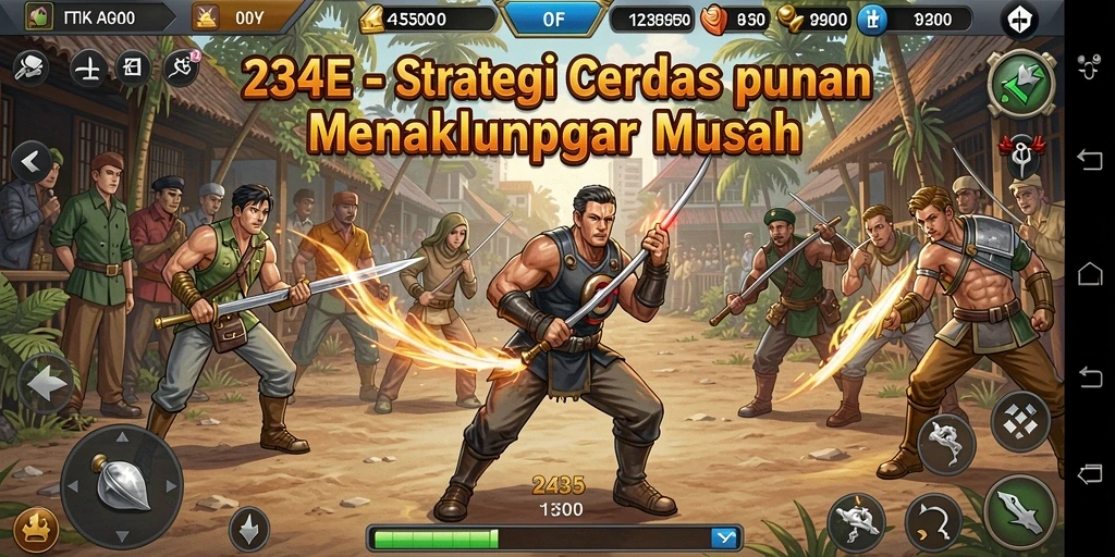 Tangkapan layar gameplay <strong>234E</strong> yang menunjukkan strategi dalam aksi.