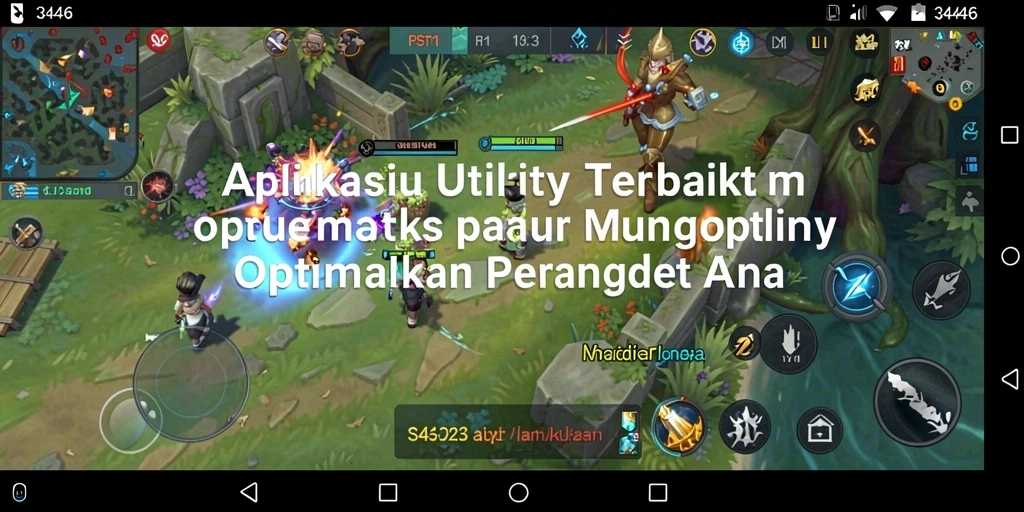 Tampilan antarmuka aplikasi Utility 3446 yang menarik dan fungsional.