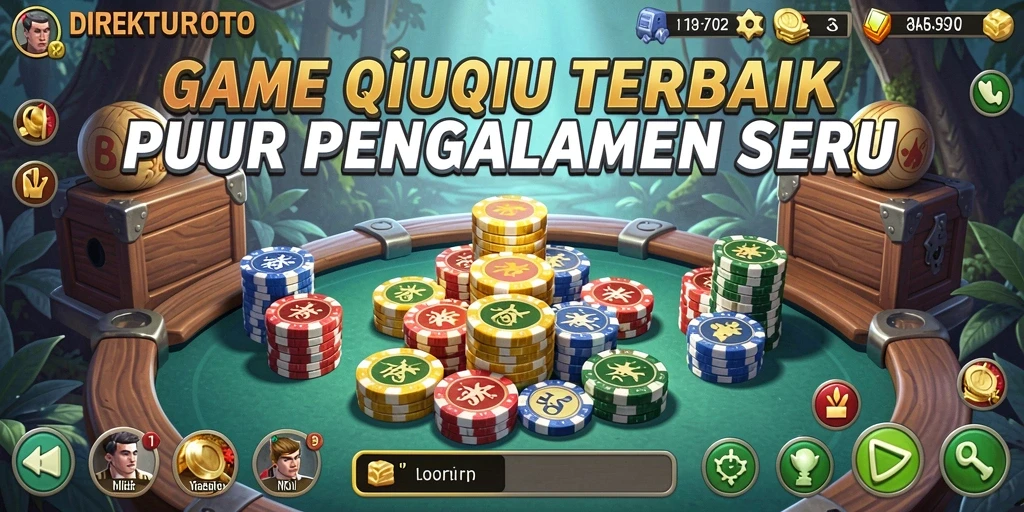 Screenshot gameplay seru QiuQiu di DIREKTURTOTO.