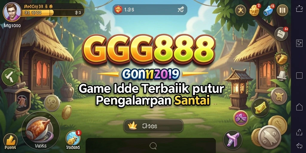 Screenshot GGG888 menampilkan gameplay yang mengasyikkan dan interaktif.
