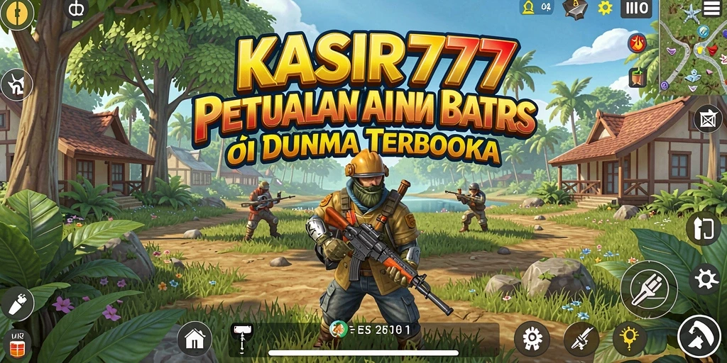 Tangkapan layar menampilkan aksi mendebarkan di dunia terbuka KASIR777.