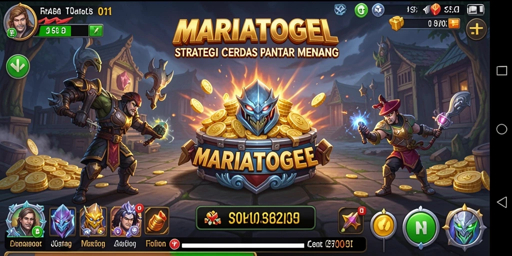 Screenshot gameplay <strong>MARIATOGEL</strong> yang menunjukkan taktik yang harus diterapkan.