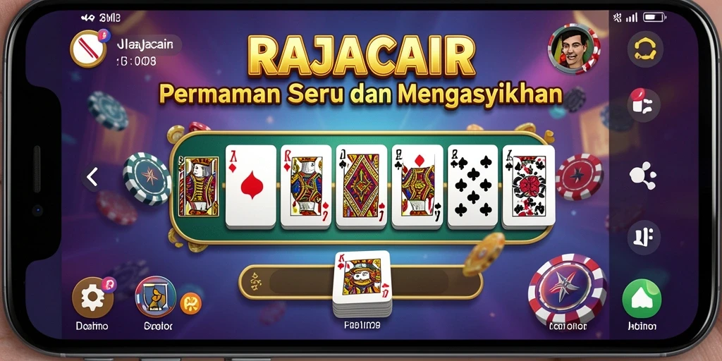 Tampilan seru dalam permainan Domino RAJACAIR yang menegangkan.