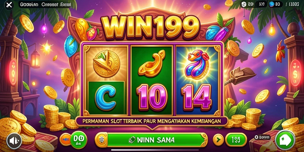 Tangkapan layar gameplay <strong>WIN199</strong> menampilkan aksi slot yang mendebarkan dan hadiah menarik.